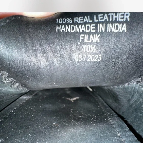 Anthony Veer Black Leather Slip-On Loafers Size 10 1/2 - Picture 2 of 6